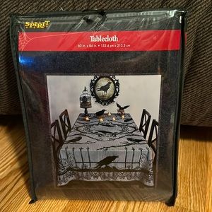 Spirit Halloween Raven Tablecloth New in Package